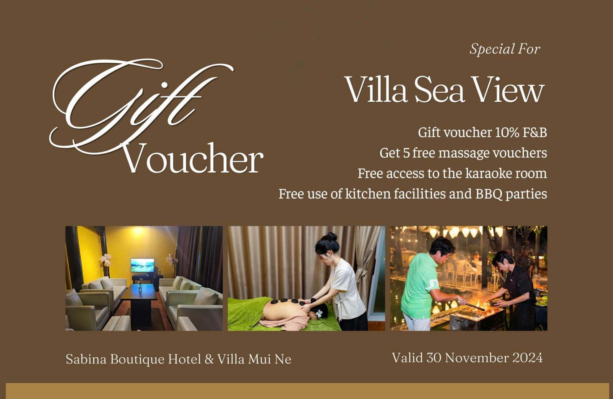 Sabina Boutique Hotel & Villa Mui Ne Zewnętrze zdjęcie